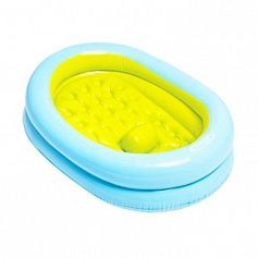 Ванночка надувная для купания младенцев, 86х64х23см, 0-1 года