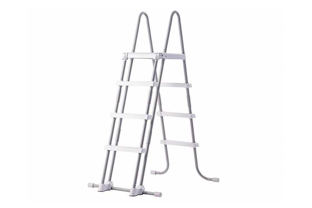 Каркасный бассейн Prism Frame 457x107 см, 14614л, фильтр-насос 3785л/ч, лестница, тент, подстилка, Intex, 28734