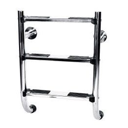 Лестница Ocean de luxe STANDART 2-х составная (БЕЗ ПОРУЧНЕЙ) 5-ступени, AISI 304