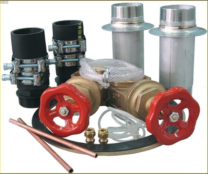 PAHLEN комплект обвязки двухстр.противотока универсальный