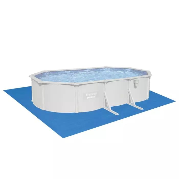Стальной бассейн Hydrium 610х360х120см, 19929л, песч.фил.-нас 5678л/ч, лестн, тент, подст, попл.-доз