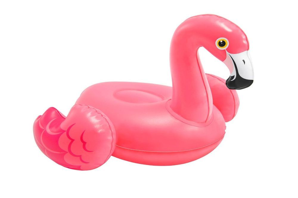 Детский надувной бассейн 166х100х25см, с надувным дном, 90л, от 2 лет