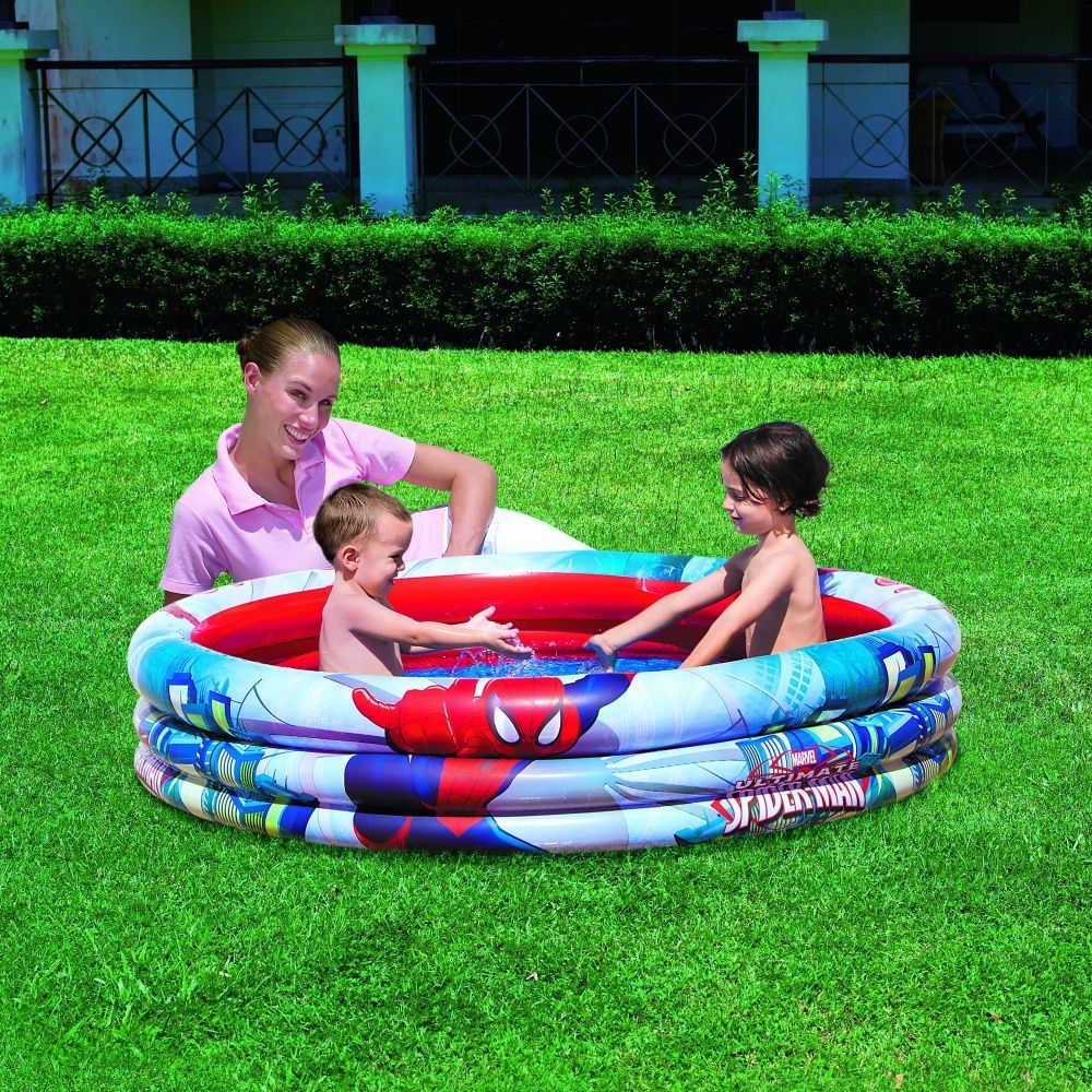 Детский круглый бассейн 152х30см, 282 л, Spider-Man