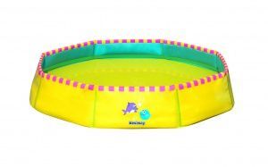 Детский бассейн 99х99х20 см ,117 л, жёлтый