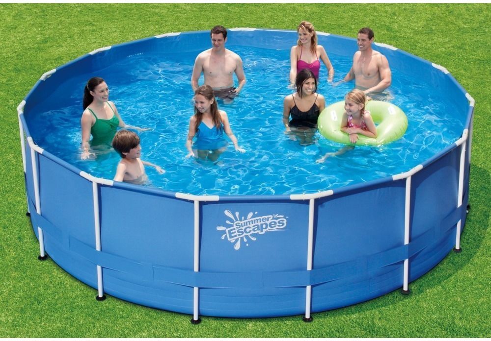 Каркасный бассейн 457х132см, 18433л