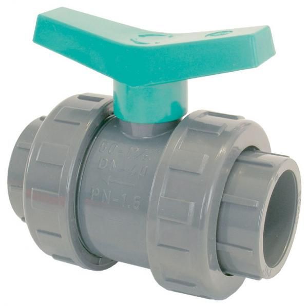 ШАРОВЫЙ КРАН Д.125 (HDPE-EPDM) (4/K)