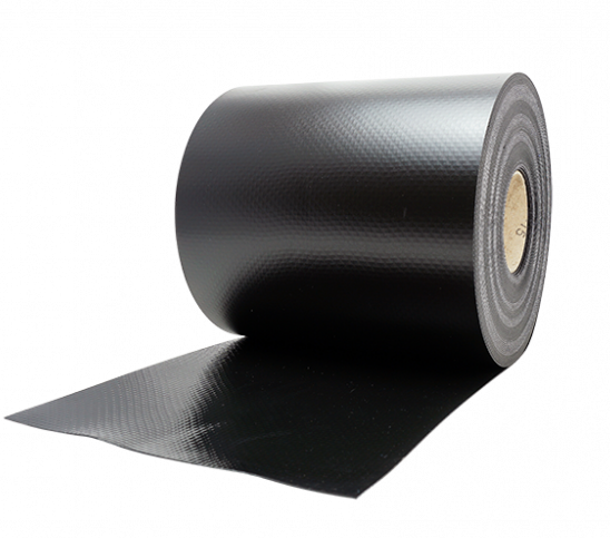 Разметка дорожки черная 25x0.25 м