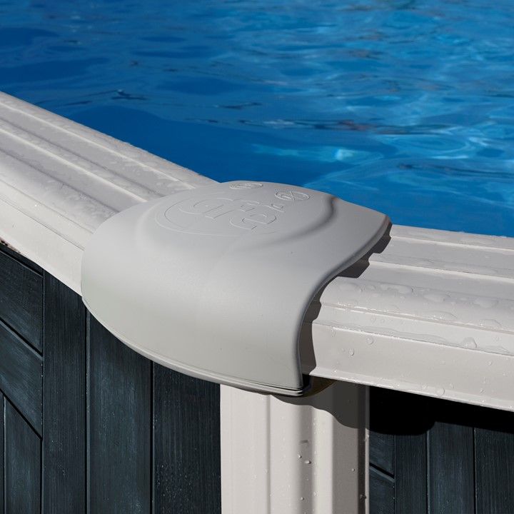 Овальный бассейн, серия "SANTORINI" 610x375x132см, имитация Камень