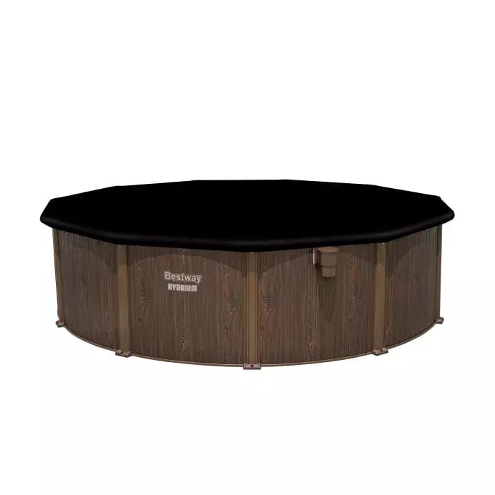 Каркасный бассейн 488х130см, композитный, 21490л, песч.фил.-нас. 5678л\ч, лестн, тент, подст, дисп., Bestway, 561CU BW