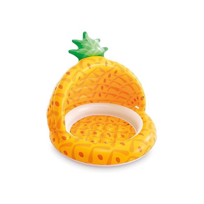 Детский надувной бассейн 102х94см "Ананас" 45л, 1-3 лет
