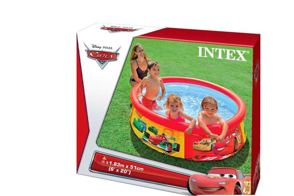 Бассейн Easy Set 183х51см "Тачки" 886л, Intex, 28103