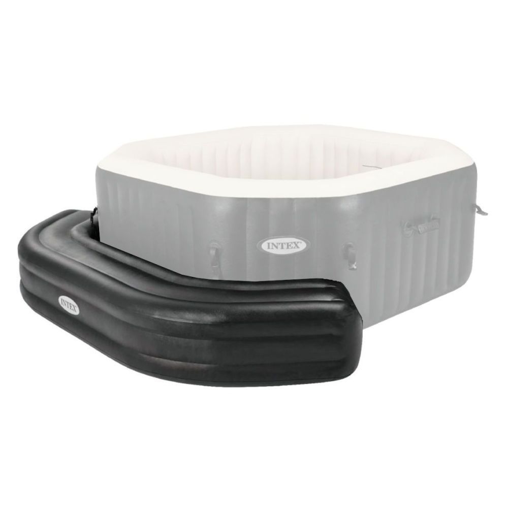 Надувная скамья 211х66х34см, для СПА бассейнов Intex, темн.коричневый (для 28453/28454/28455/28456)