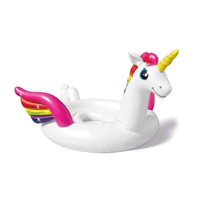 Надувной мега-остров "Большой Единорог" для вечеринок, 429х302х152см