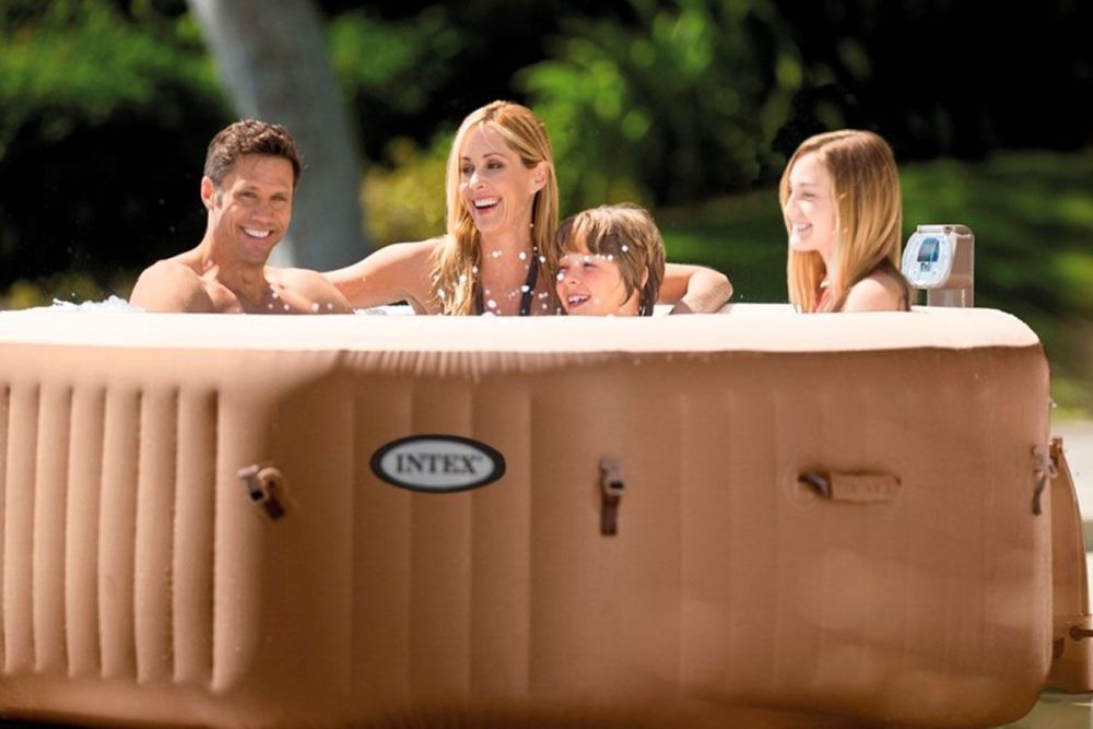 СПА-бассейн Bubble Therapy 150/201х71см, восьмигранный с круговым пузырьковым массажем