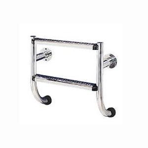 Лестница "LUXE" 2 ступ.,"LUXE" AISI-304 (PS0313PI)