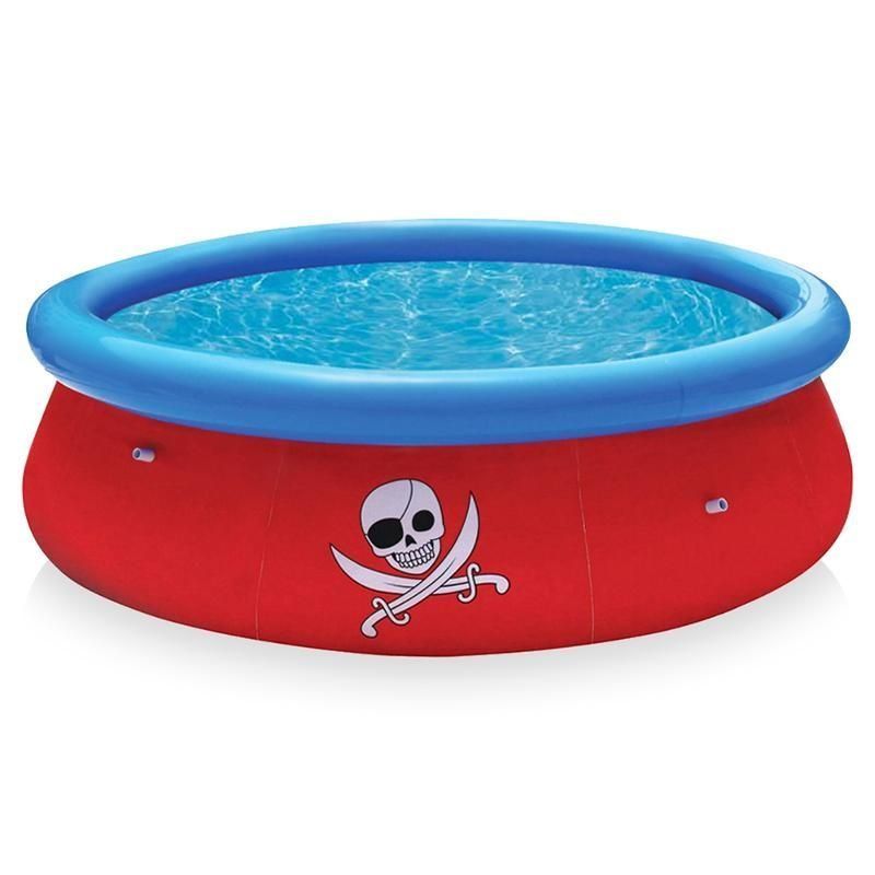 Бассейн с надувным бортом "Пират 3D" 274х76см, 3480л, 3D очки две пары, Bestway, 57243 BW