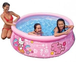 Бассейн Easy Set 183х51см "Hello Kitty" Sanrio, 886л, от 3 лет, Intex, 28104