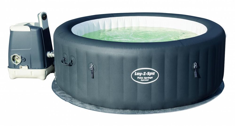 Надувной СПА бассейн "Палм Спрингс Гидроджет" на 4-6 человек, 196х71 см, 795 л