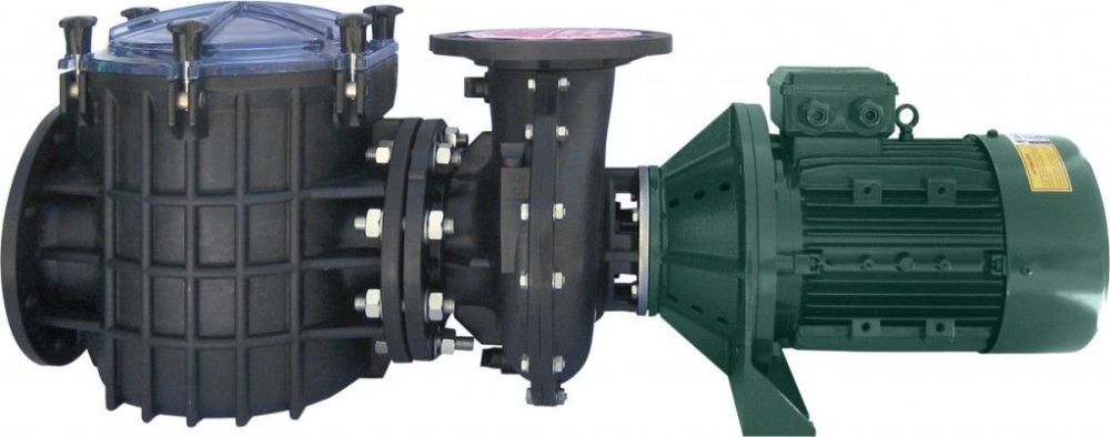 Насос "F-GIANT 20 TRB" с префильтром с бронзовым раб. колесом 118 м3/ч, H=10, 380 B, 5,5 кВт