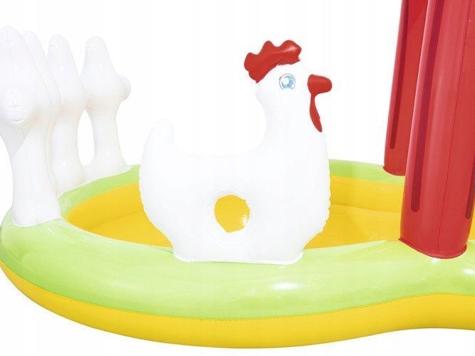 Игровой бассейн 175х147х102см "Ферма" с фонтаном и игрушками, 121л, от 2 лет
