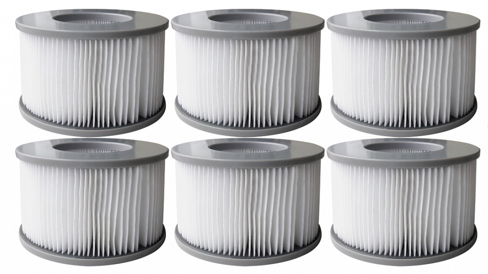 Комплект фильтровальных картриджей (фильтрующий картридж х 6) для СПА-бассейна MSPA