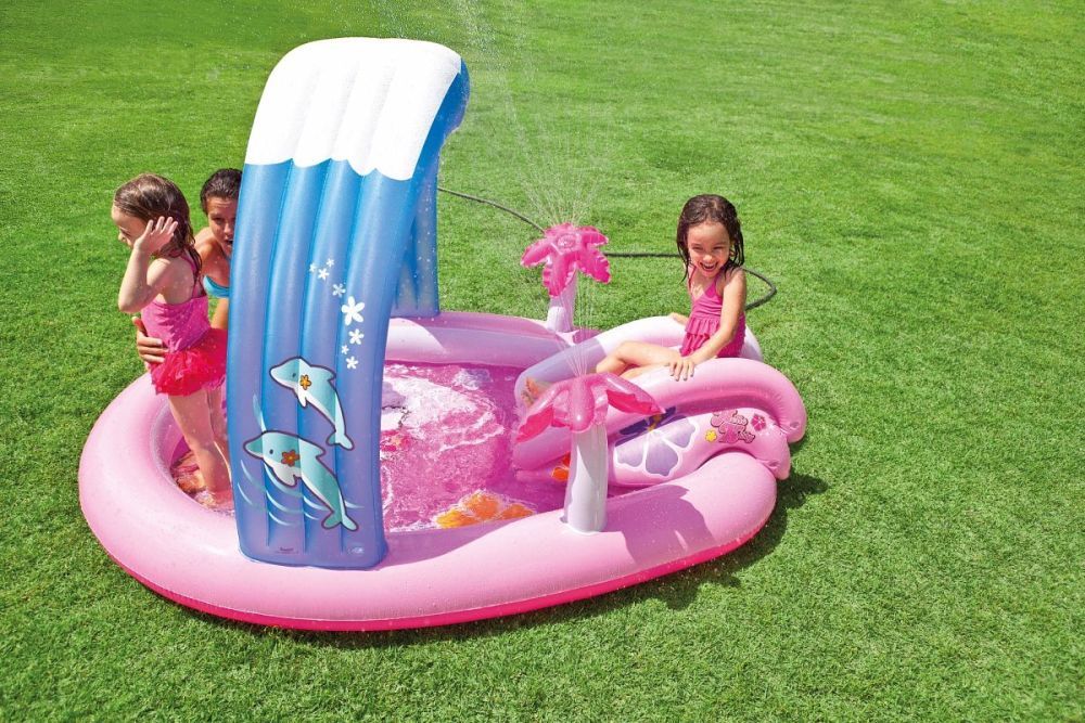 Надувной детский водный центр "Hello Kitty": 211х163х130 см