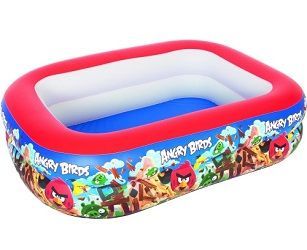Прямоугольный бассейн 201х150х51 см, 450 л, Angry Birds