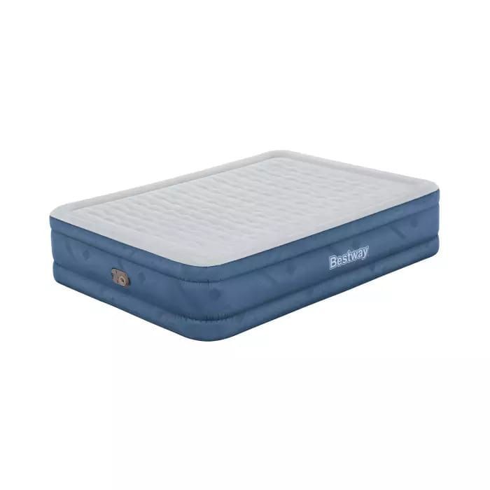 Надувная кровать 152х203х46см "Snugable Top" встр.насос 220В, до 300кг