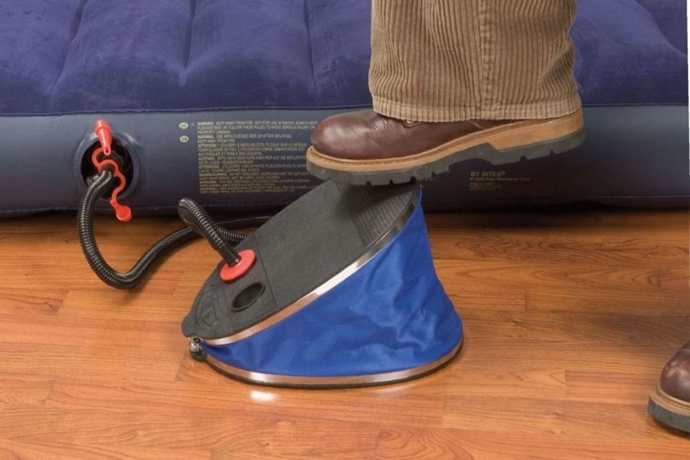 Насос ножной 30см, 5л, шланг с 3-мя насадками