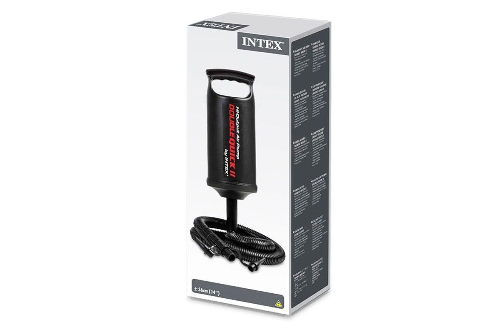 Надувной односпальный кемпинговый матрас Intex 67997