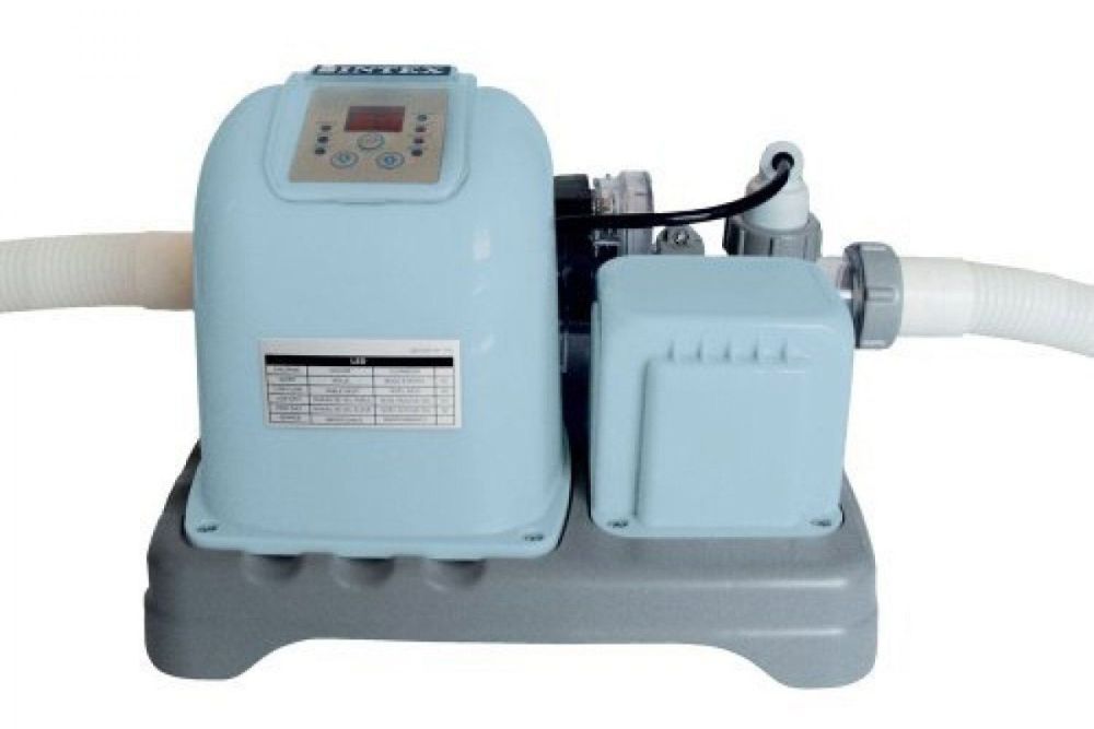 Хлорогенератор Intex. Максимальный выход хлора 12 г/час