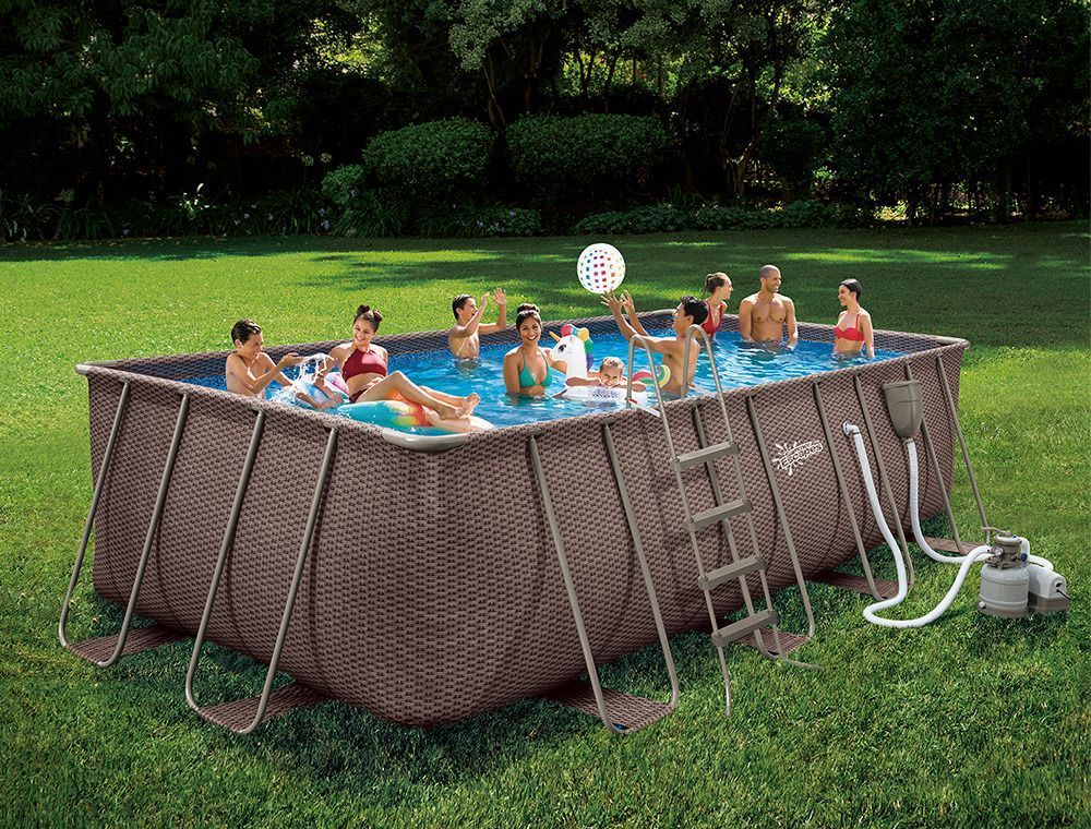 Каркасный бассейн 549х274х132см, 17203л, пес.фил-нас 5100л/ч, лест, наст, тент, наб.д./чис, скиммер