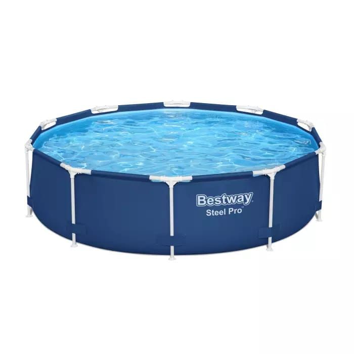 Каркасный бассейн Steel Pro 305х76см, 4678л, фил.-насос 1249л/ч, Bestway, 56679 BW