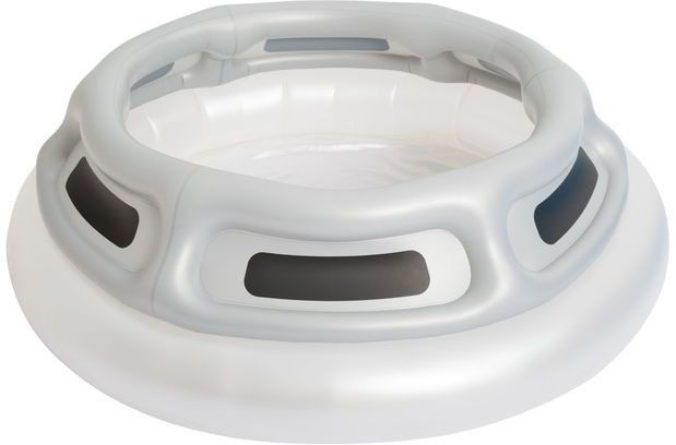 Бассейн надувной "Летающая тарелка", с подсветкой, 147 х 43 см, от 3 лет