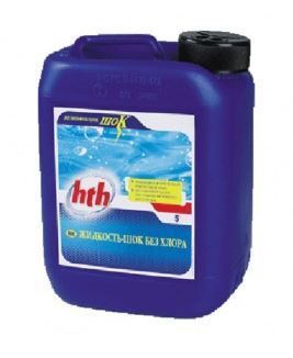 Жидкость-шок без хлора hth CLOR-ZERO SHOCK 5 л (упак. 4шт.)