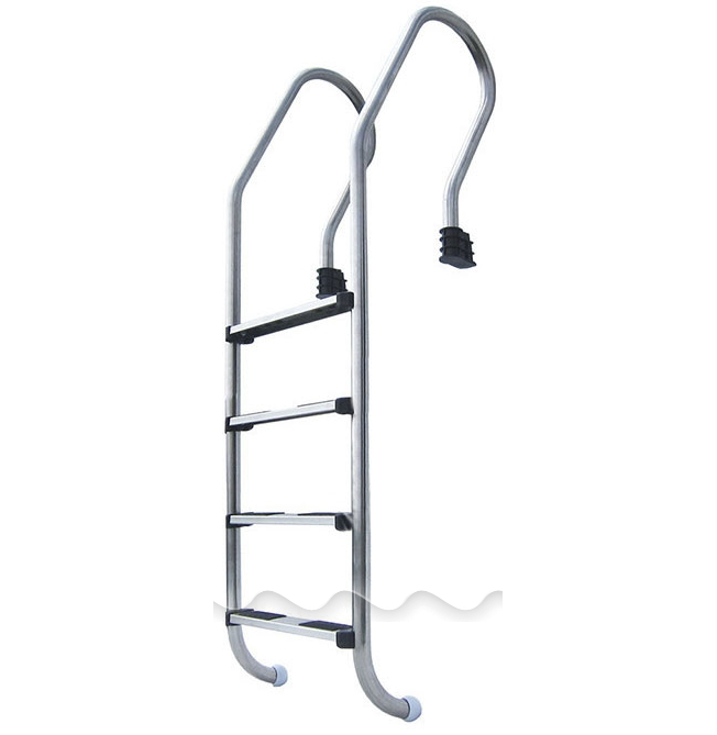 Лестница "OV-series" 4 ступ.,"LUXE", AISI-304 (8922/42*1.2mm)