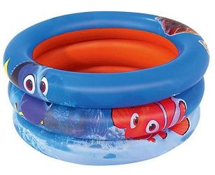 Детский круглый бассейн 70х30 см, 38 л, "В поисках Немо"