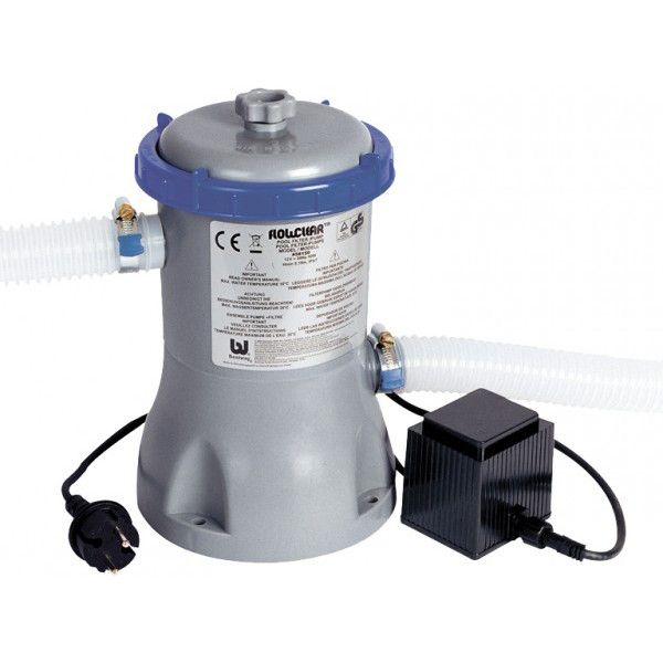 Стальной овальный бассейн Hydrium Oval Pool Set 500х360х120см, 16296л,фил.-насос 3028л/ч, лест,подст