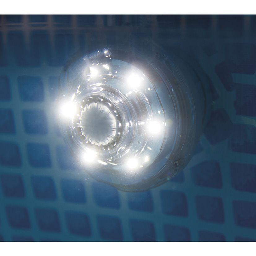 Каркасный бассейн Prism Frame 732х132см, 47241л, фил.-насос 9463л\ч, лестница, тент, подстилка, Intex, 26762