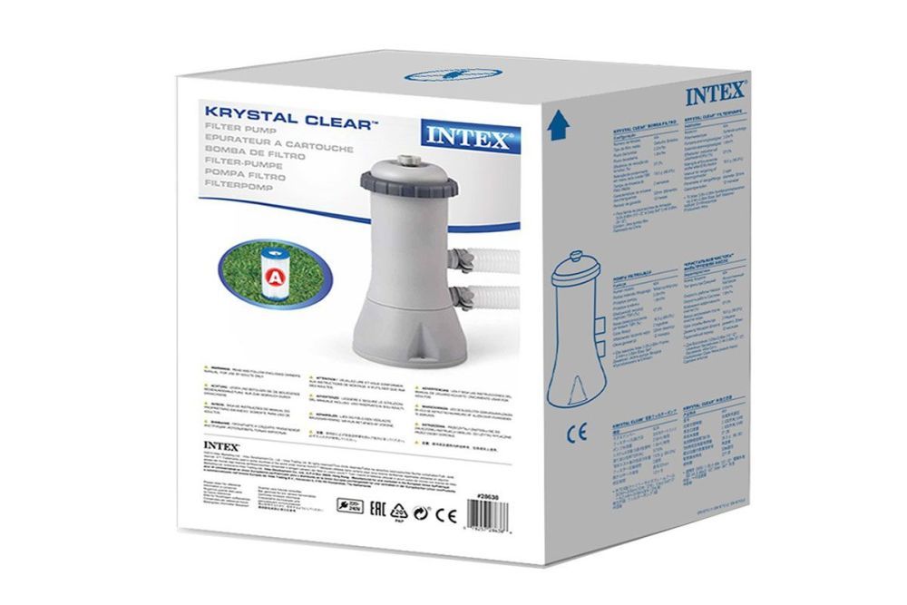 Картриджный фильтр-насос 3785л/ч, картридж А, для бассейнов от 457 до 488 см