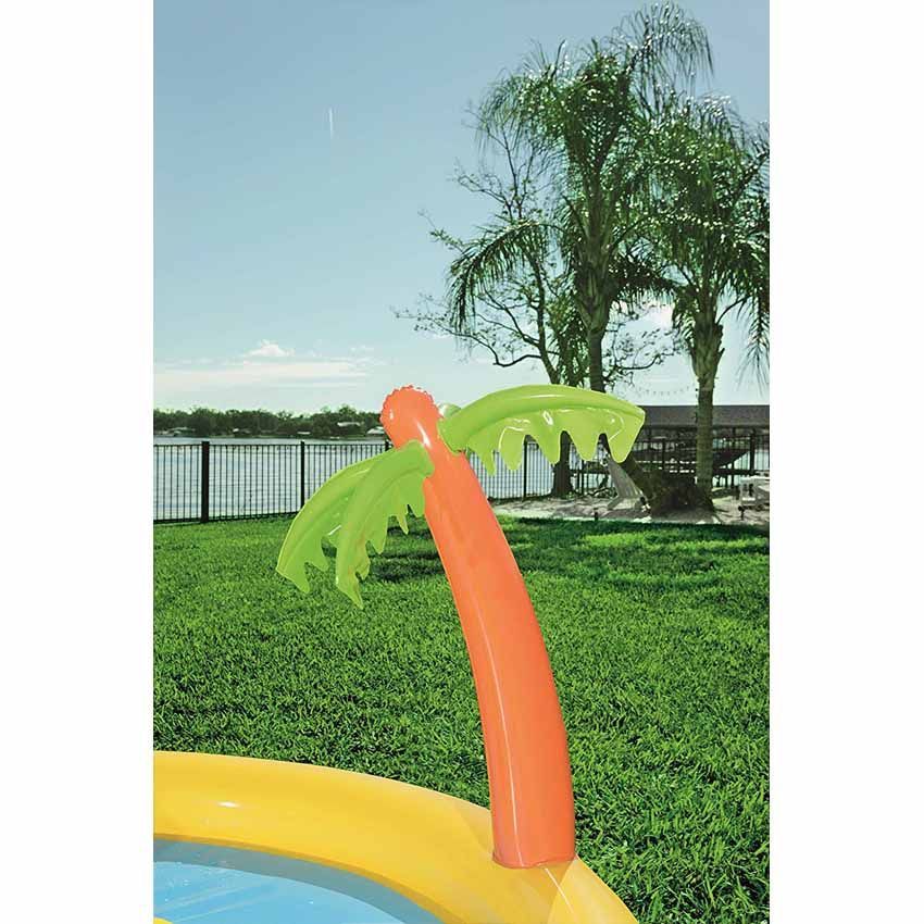 Игровой центр 237х201х104см "Солнышко" с горкой, 225л, от 2 лет