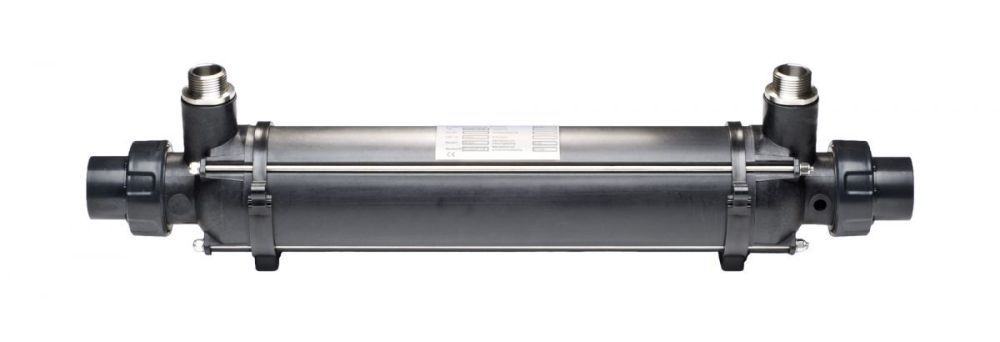 Теплообменник D-KWT-VA 85, пластик, гофр.спираль из нерж.стали 85-91 кВт