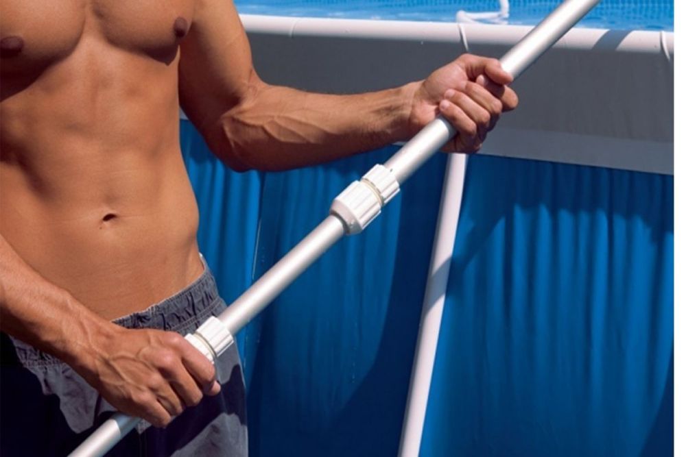 Телескопическая ручка 279см для инвентаря с посадочным отверствием 29,8мм