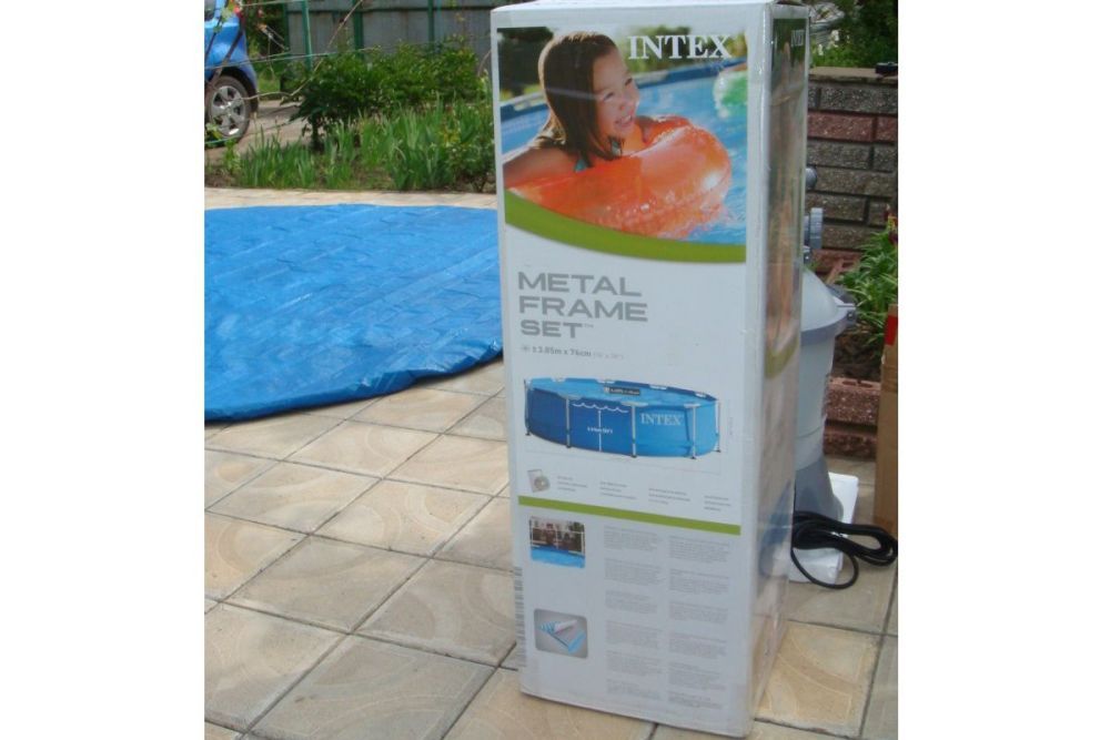 Каркасный бассейн Metal Frame 305х76см, 4485л, Intex, 28200