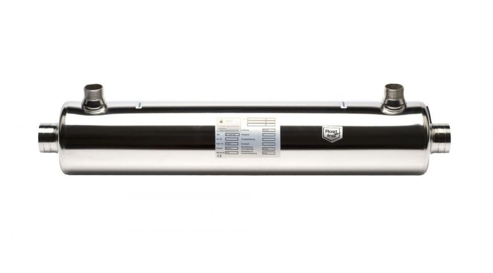 Теплообменник D-HWT 65, корпус и спираль из нерж. стали, 65-84 кВт