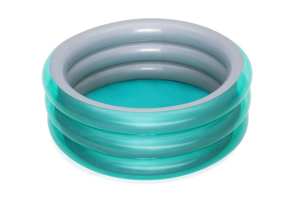 Детский надувной бассейн 150х53см "Металлик" 445л, от 6 лет