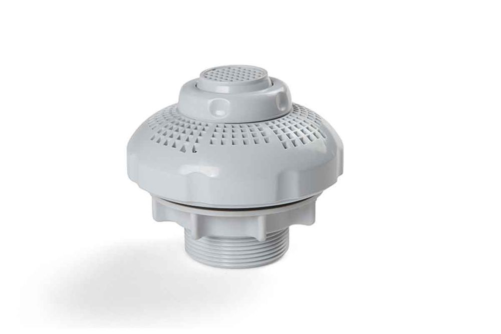 Соединитель сетчатый под шланг с резьбой 38 мм с выпускной насадкой, гайкой и прокладкой INTEX 11093