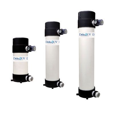 УФ установка (пластик) 131 м3/ч при интенсивности излучения 30 мДж/см2