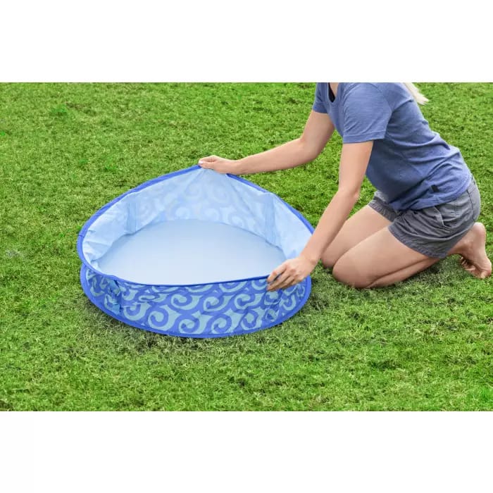 Детский бассейн 78х68х60см "Pop-Up n' Splash" с навесом, от 2 лет