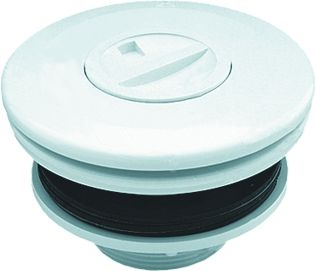 Форсунка подключения пылесоса из ABS-пластика Д50 2"П плен. бас. (A053)